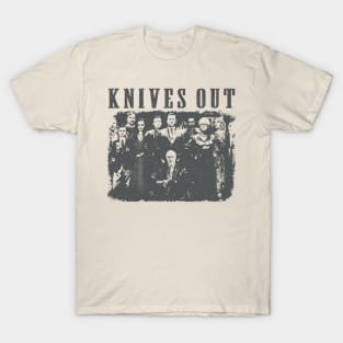 Retro Movie - Knives Out T-Shirt